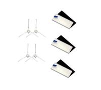 Cepillo lateral y filtro HEPA las series compatible con Tefal Rowenta Explorer 20/40/50/75, RR7387wh, RG7687/RR7687WH - Piezas for aspiradoras robóticas(5)