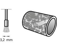 Juego de accesorios de latón Dremel 537, 2 cepillos (3,2 mm) para limpiar metales blandos como el oro, el bronce o el cobre