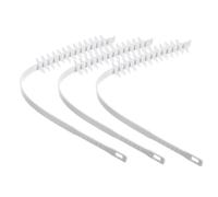Cepillo Limpiador de 3 Cepillos Largos Flexibles para Ranuras | Limpiajuntas de Carga Frontal para Fregaderos, Juntas, Azulejos, Baños y Garajes