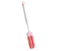 Cepillo limpiador de botellas, limpiador de botellas de agua, herramienta de cocina flexible de mango largo con cerdas resistentes para tazas, tazas, frascos, jarrones, decantador de vino, 30 x 5 x 3