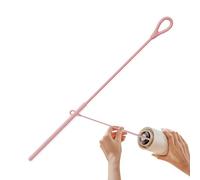 Cepillo limpiador de pajitas, cepillo para limpiar pajitas de silicona reutilizable, junta de silicona de 6 mm y 9 mm antideslizante para viaje, hombre y mujer