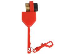 Cepillo Limpiador De Palos De Golf | Cepillo de Dos Caras para Varillas - Limpiador para Mantenimiento de Palos,Para Torneos, Deportes, Gimnasio, Patio, Partidos, Campo de Práctica y Curso Exterior al