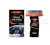 Cepillo Limpiador de Películas de Aceite para Cristales: Elimina rápidamente la película de aceite de los parabrisas, sin dejar residuos y mejorando la visibilidad. Apto para ventanas de coche. 100 g