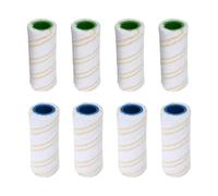 Cepillo Limpiador De Pisos Duros Con Ruedas De Microfibra, Compatible Con Karcher, Piezas De Accesorios De Repuesto For Aspiradora BR30/1 FC3 FC3D FC5 FC7(8pcs)