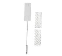 Cepillo Limpiador de Polvo para Suelos - Limpiador Manual para Bajo Electrodomésticos con 2 Paños de Microfibra - Accesorios De Barrido para Sofá, Armario, Estufa, Refrigerador Y