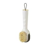 Cepillo Limpiador de Zapatos, Suministros de Limpieza 2 en 1, dispensador de líquidos, Cepillo para, para Mantenimiento, eliminación de Manchas, Botas de Cuero, Calzado, lavandería, hogar