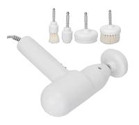 Cepillo Limpiador Giratorio, Depurador Facial Eléctrico para Eliminar la Piel Muerta, Restaurar la Elasticidad de la Piel, 5 Cabezales de Cepillo, Limpieza Completa para el Hogar, Salón de