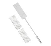 Cepillo Limpiador para Polvo en Rendijas,Herramienta de Limpieza para Ranuras de Electrodomésticos con 2 Paños de Microfibra | Accesorio De Barrido Para Zonas Difíciles En Muebles Refrigerador Encimer