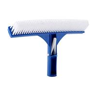 Cepillo Limpiafondos para Piscina - Herramienta Profesional de Limpieza de Algas Resistente para Paredes de Hormigón y Gunite 10 Pulgadas