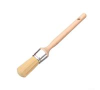 Cepillo lubricante de neumáticos, cepillo de montaje de neumáticos, aplicador de mango de madera para pasta lubricante, cerdas de polipropileno suaves para reparación de automóviles, limpieza de
