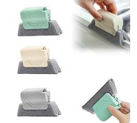 Cepillo mágico para Limpiar Ranuras de Ventanas, Nuevo Juego de Herramientas para Limpiar Ranuras de Ventanas, Ideal para Puertas corredizas, líneas de Azulejos y contraventanas (3 Colores)