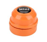 Cepillo magnético para acuario Limpiador de acuario Limpiador de vidrio del tanque de peces Mini Portátil Imán de plástico Herramienta de limpieza del cepillo del tanque de peces(Naranja)