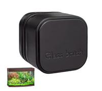 Cepillo magnético para acuario, limpiador de cristales para peceras, almohadillas de limpieza de cepillo de vidrio pequeño, diseño de imán de tierras raras, herramientas de limpieza para entusiastas