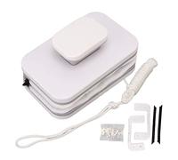 Cepillo magnético para ventanas, imán fuerte, limpiador magnético de ventanas de doble cara, limpiador de vidrio para ventanas de gran altura, uso doméstico, material plástico,