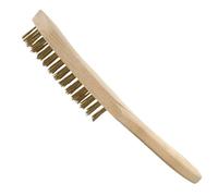 Cepillo manual - cepillo de latón para soldadura, ideal para limpieza de superficies, duradero y ligero, facilita trabajos de soldadura.