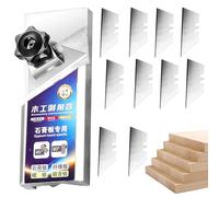 Cepillo Manual para Yeso Cartón | Herramienta de Biselado para Paneles de Yeso de 45° | Cepillo de acabado para drywall y placas de yeso - para Construcción de Madera, Reformas del Hogar y Estructuras