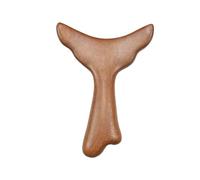Cepillo meridiano de haya, cepillo corporal de masaje de madera, cepillo muscular de dragado de madera, multifunción, herramienta para aliviar la fatiga (L)
