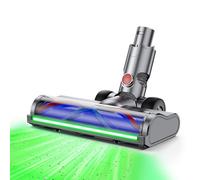 Cepillo Motorizado para Dyson V6 Animal, V6 Fluffy, DC58, DC59, DC61, DC62, DC74 Rodillo turbo motorizado con cerdas suaves y luz LED para azulejos alfombras y suelos duros