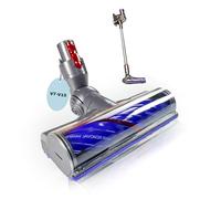 Cepillo Motorizado para Dyson V7 V8 V10 V11 V15 Aspiradoras, Cepillo De Cabezal Limpiador De Cabezal De Turbina Antienredos para Aspiradora (Cepillo de accionamiento directo antienredos)