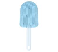 Cepillo multiusos para lengua de gato, cepillo de silicona para aseo de mascotas, piel suelta y herramienta de masaje relajante, peine de silicona