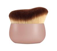 Cepillo multiusos para maquillaje corporal, productos en crema, aplicación uniforme, cerdas de fibra suave, cuerpo completo, cepillo aplicador de curtidores