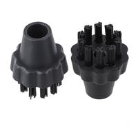 Cepillo Nylon para Vaporeta 3 Piezas Juntas Cepillo Nylon para(6 PACK) | Cerdas nylon duras, para elimina cal y suciedad, para ideal juntas azulejos, compatible vaporeta, profunda