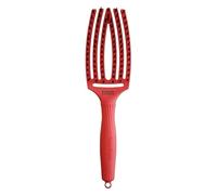 Cepillo Olivia Garden FingerBrush Combo Medium I'm Perfection Red Confidence | Edición Limitada | Cerdas de Jabalí y Púas de Nylon