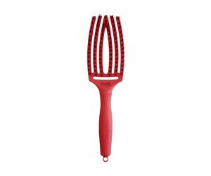 Cepillo Olivia Garden FingerBrush Combo Medium I'm Perfection Red Confidence | Edición Limitada | Cerdas de Jabalí y Púas de Nylon