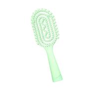 Cepillo orgánico para desenredar el pelo para adultos y niños, peine de peinado rizado, recto y húmedo con mango ergonómico