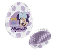 Cepillo ovalado de Minnie para niña y niña, peine desenredante de Disney