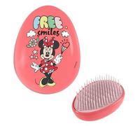 Cepillo ovalado de Minnie para niña y niña, peine desenredante de Disney