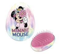 Cepillo ovalado de Minnie para niña y niña, peine desenredante de Disney