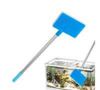 Cepillo para Acuario,Mango Largo Ajustable Rasqueta Limpiadora de Algas,Cepillo Limpiador Compacto para Pecera | para Peceras, Acuarios, Tortugas, Reptiles, Terrarios, Pared de Agua