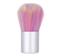 Cepillo para arte de uñas Cepillo de limpieza de uñas suave y duradero Herramienta para quitar el polvo en polvo de gel UV Herramienta de manicura con mango de tubo de aluminio para eliminar el polvo