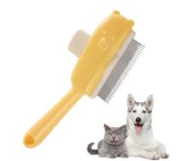 Cepillo para Aseo de Perros Púa de Acero Inoxidable para la Caída del Pelo