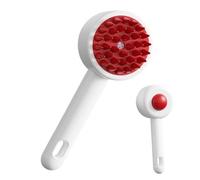 Cepillo Para Baño De Mascotas Cepillo de Masaje que Reduce la Caída del | Peine Para Eliminar Pelo Con Rociador De Mascotas Para Perros, Gatos, Cachorros Y En Baño Y Du