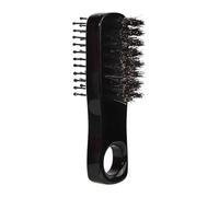 Cepillo para Barba de Doble Cara - Cepillo de Bolsillo con Mango Ergonómico | Accesorio de Aseo para Hombres y Maridos, Peine de Barba multifunción para Bigotes y Barbas