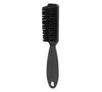 Cepillo para barba de hombre, mango antideslizante, cepillo de pelo suave con cerdas finas para quitar el pelo roto para la estación de peluquería del salón de casa
