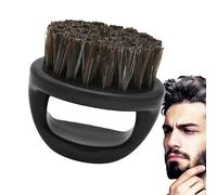 Cepillo para barba de - Peine vikingo para hombres, cepillo de madera natural con mango ergonómico portátil pulido | Herramienta de recorte para el cuidado del bigote, acondicionador de peinado