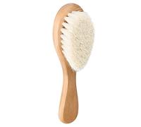 Cepillo para bebé de Pelo de Cabra Suave, Hecho de Material de Primera Calidad para un Uso Seguro, Desenreda el Cabello, Estimula el Cuero Cabelludo, Aumenta la Circulación