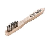 Cepillo Para Bujías Lessmann De 3 Filas De Alambre De Acero Inoxidable LES125241