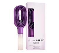 Cepillo para Cabello con Rociador de Agua Herramienta 2 en 1 Portátil