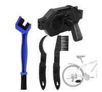 Cepillo Para Cadena de Motocicleta | Limpia Transmisión Equipo Completo - 4 Piezas Cepillo Limpiador De Cadenas De Motocicleta,Para Bicicletas Motocicletas Mantenimiento Ciclistas Motoristas Y