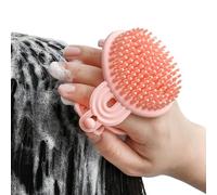 Cepillo para cuero cabelludo, cepillo de champú - Cepillo de champú de doble cara para lavado de cabello y cuero cabelludo - Exfoliante para cuero cabelludo, purificador manual húmedo y seco para el