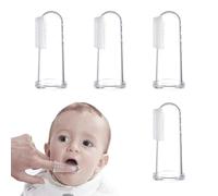 Cepillo Para Dedos Para Niños - Cepillo De Silicona De 0,67x0,67x2,13 Pulgadas, Higiene De Cerdas | Encías De Masaje Fácil Limpieza 5 Piezas Ideal Para Hábitos Dentales