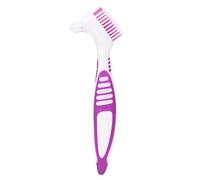 Cepillo para Dentaduras Postizas, Cómodo Cepillo de Dientes para Dentaduras Postizas, Portátil Ergonómico Y Efectivo para Viajes en el Hogar