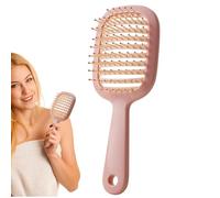 Cepillo para desenredar el cabello, cepillo húmedo para desenredar - Cepillo de pelo portátil,Bounce Cepillo definidor de rizado, peine de masaje, cepillo desenredante para cabello y húmedo para hombr