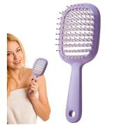 Cepillo para desenredar el cabello, cepillo para desenredar - Cepillo portátil para cabello rizado lindo, peine de masaje, cepillo para definir rizos rebotantes, cepillo para el cabello