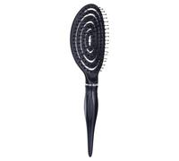 Cepillo para desenredar el cabello, no se tira de alisar, alisar, rizado, húmedo, único, espiral, cepillo de pelo ventilado para desenredar el cabello
