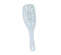 Cepillo para desenredar el cabello para mujeres, hombres y niños, cepillo de pelo único en espiral, cepillo alisador de cabello ventilado que no tira del cabello desenredante ventilado